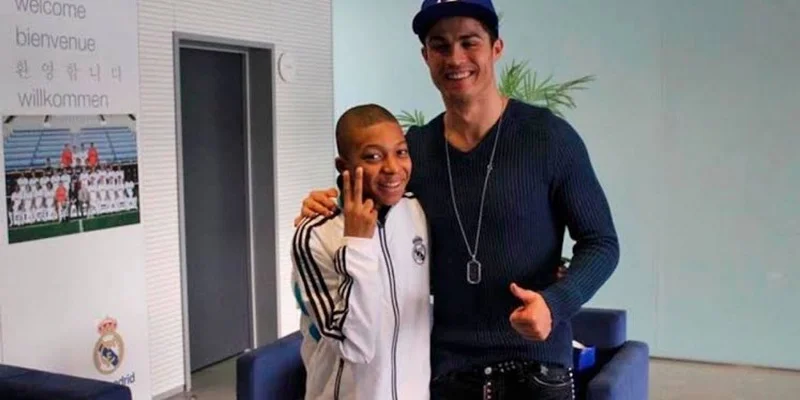 Mbappe hâm mộ Ronaldo và muốn khoác áo Real từ khi còn rất nhỏ 