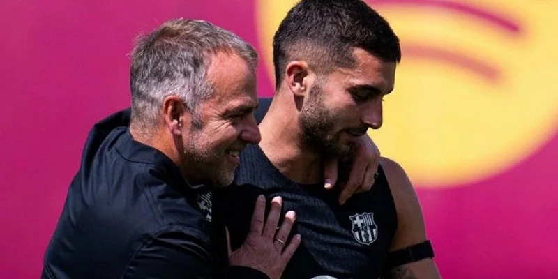 Fati và Torres tỏ thái độ ra mặt trong trận đấu với Celta Vigo 